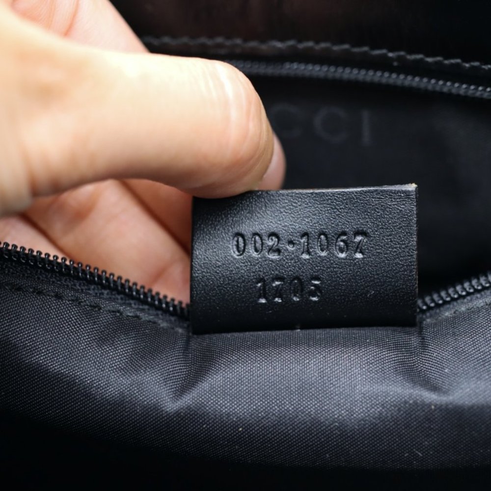 Gucci Structured Jackie Monogram Canvas‎ Handbag - Picture 2 of 14